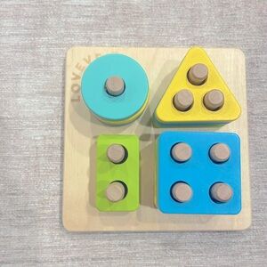 Lovevery Wooden Shapes Puzzle